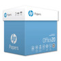 HP Papers Office20 Paper, 92 Bright, 20 lb Bond Weight, 8.5 x 11, White, 2, 500/Carton