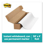 Post-it Flex Write Surface, 50 ft x 48, White Surface (MMMFWS50X4) View Product Image