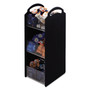 Vertiflex Commercial Grade Compact Condiment Organizer, 6 Compartments, 6.13 x 8 x 18, Black (VRTVFCT18) View Product Image