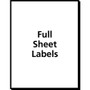 Avery Shipping Labels with TrueBlock Technology, Laser Printers, 8.5 x 11, White, 25/Pack