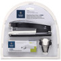 Business Source Stapling Value Pack - Staples Upto 20 Sheet of 20lb Paper - Holds Upto 210 Staple - Full Strip - Black
