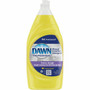 Dawn Manual Pot/Pan Detergent - For Dish - 38 fl oz (1.2 quart) - Lemon Scent - Recommended For: Grease Remover, Soil Remover, Food Remover - Yellow