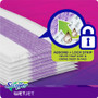 Swiffer WetJet System Refill Cloths, 11.3" x 5.4", White, 24/Box