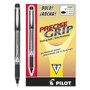 Pilot Precise Grip Rollerball Pen, Stick, Bold 1 mm, Black Ink, Black Barrel