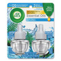 Air Wick Scented Oil Refill, Fresh Waters, 0.67 oz, 2/Pack, 6 Pack/Carton (RAC79717CT) View Product Image