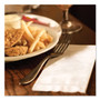 Tork Advanced Dinner Napkin,3-Ply,17" x 16.125",1/8 Fold, White,1740/CT