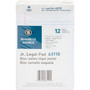 Business Source Legal Pads, Jr. Legal Ruled, 50 Sht, 5"x8", 1 Dozen, WE (BSN63110) View Product Image