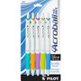 Pilot Acroball .7mm Retractable Pens - 0.7 mm Fine Pen Point - Refillable - Retractable - Black Ink - Advanced Ink - (PIL31861)