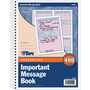 TOPS Telephone Message Book with Fax/Mobile Section, Two-Part Carbonless, 3.88 x 5.5, 4 Forms/Sheet, 400 Forms Total (TOP4009) View Product Image