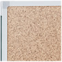 Mead Cork Bulletin Board, 36 x 24, Tan Surface, Silver Aluminum Frame (MEA85361) View Product Image