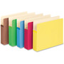 Smead Colored File Pockets, 3.5" Expansion, Letter Size, Assorted Colors, 5/Pack (SMD73892) View Product Image