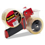 Scotch Packaging Tape Dispenser with Two Rolls of Tape, 3" Core, For Rolls Up to 0.75" x 60 yds, Red
