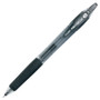 Pilot Precise Gel BeGreen Gel Pen, Retractable, Fine 0.7 mm, Black Ink, Smoke Barrel, Dozen