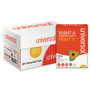 Universal 30% Recycled Copy Paper, 92 Bright, 20 lb Bond Weight, 8.5 x 11, White, 500 Sheets/Ream, 10 Reams/Carton (UNV20030) View Product Image