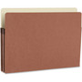 Smead Redrope Drop Front File Pockets, 1.75" Expansion, Legal Size, Redrope, 25/Box