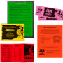 Astrobrights Color Copy Paper "Vintage" , 5 Assorted Colours - Letter - 8 1/2" x 11" - 24 lb Basis Weight - Acid-free, Lignin-free - Solar Yellow, Pulsar Pink, Re-entry Red, Orbit Orange, Gamma Green