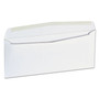 Universal Open-Side Business Envelope, #9, Square Flap, Gummed Closure, 3.88 x 8.88, White, 500/Box