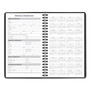 AT-A-GLANCE Daily Appointment Book with 15-Minute Appointments, One Day/Page: Mon to Sun, 8 x 5, Black Cover, 12-Month (Jan to Dec): 2024 View Product Image