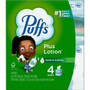 Puffs Plus Lotion Facial Tissues - 2 Ply - WhiteBox - 56/Box - (PGC34899)