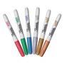 Sharpie Metallic Fine Point Permanent Markers, Fine Bullet Tip, Blue-Green-Red, 6/Pack (SAN2029678) View Product Image