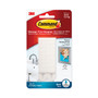 Command Bath Picture Hanging Strips, Large, Removable, Holds Up to 4 lbs per Pair, 0.75 x 3.65, White, 4 Pairs/Pack