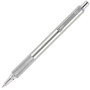 Zebra F-701 Ballpoint Pen, Retractable, Fine 0.7 mm, Black Ink, Stainless Steel/Black Barrel