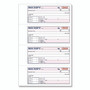 Adams Money/Rent Receipt Book, Two-Part Carbonless, 7.13 x 2.75, 200 Forms Total