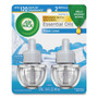 Air Wick Scented Oil Refill, Fresh Linen, 0.67 oz, 2/Pack