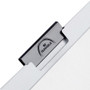 Durable DuraClip Report Cover, Clip Fastener, 8.5 x 11, Holds 30 Sheets, Clear/Black, 25/Box