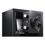 Sentry Safe Electronic Security Safe, 0.14 cu ft, 9w x 6.6d x 6.6h, Black