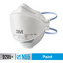 3M Aura N95 Particulate Respirator 9205 - Recommended for: Face - Adult - Airborne Particle, Dust, Contaminant, Fog Protection - White - Lightweight, Soft, Comfortable, Adjustable Nose Clip, Disposable, Advanced Electret Media - (MMM9205P10DC)