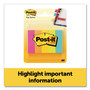 Post-it Page Flag Markers, Assorted Brights, 100 Flags/Pad, 5 Pads/Pack (MMM6705AN) View Product Image