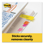 Post-it Page Flag Markers, Assorted Brights, 100 Flags/Pad, 5 Pads/Pack (MMM6705AN) View Product Image