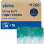 Kleenex Ultra Soft Hand Towels - 1 Ply - 9" Width x 10.50" Length - White - 70/Box