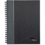 TOPS Royale Wirebound Business Notebooks, 1-Subject, Medium/College Rule, Black/Gray Cover, (96) 10.5 x 8 Sheets