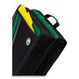Case it Z-System 2-in-1 Zipper Binder, 3 Rings (x2), 1.5" Capacity (x2), 11 x 8.5, Black/Gray Accents