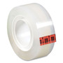 Scotch Transparent Tape, 1" Core, 0.5" x 36 yds, Crystal Clear, 2/Pack