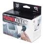 Read Right PhoneKleen Wet Wipes, Cloth, 5 x 5, 18/Box