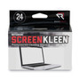 Read Right Notebook ScreenKleen Pads, Cloth, 7 x 5, White, 24/Box (REARR1217) View Product Image