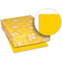 Astrobrights Color Paper, 24 lb Bond Weight, 8.5 x 11, Galaxy Gold, 500 Sheets/Ream