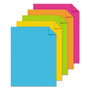 Astrobrights Color Paper -"Bright" Assortment, 24 lb Bond Weight, 8.5 x 11, Assorted Bright Colors, 500/Ream