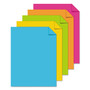 Astrobrights Color Paper -"Bright" Assortment, 24 lb Bond Weight, 8.5 x 11, Assorted Bright Colors, 500/Ream