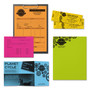 Astrobrights Color Paper -"Bright" Assortment, 24 lb Bond Weight, 8.5 x 11, Assorted Bright Colors, 500/Ream