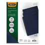 Fellowes Expressions Linen Texture Presentation Covers for Binding Systems, Navy, 11.25 x 8.75, Unpunched, 200/Pack (FEL52113) View Product Image