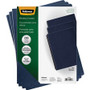 Fellowes Expressions Oversize Linen Presentation Covers - 11.3" Height x 8.8" Width x 0.1" Depth - For Letter 8 1/2" x 11" Sheet - Navy - Linen