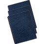 Fellowes Expressions Linen Texture Presentation Covers for Binding Systems, Navy, 11.25 x 8.75, Unpunched, 200/Pack (FEL52113) View Product Image