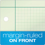 TOPS Engineering Computation Pads, Cross-Section Quadrille Rule (5 sq/in, 1 sq/in), Green Cover, 200 Green-Tint 8.5 x 11 Sheets