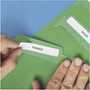 DYMO LabelWriter 1-UP File Folder Labels, 0.56" x 3.43", White, 130 Labels Roll, 2 Rolls/Pack