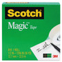 Scotch Magic Tape Refill, 1" Core, 0.75" x 36 yds, Clear