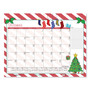 House of Doolittle Seasonal Holiday Deskpad Calendar - Julian Dates - Monthly - 12 Month - January 2026 to December 2026 - Spiral Bound